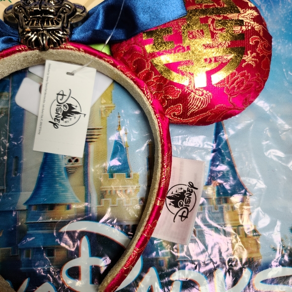 Disney Parks Disneyland Resort Bravest Of All Mulan Minnie Ears Headband - Picture 9 of 9